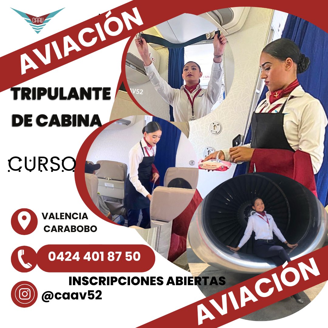 caav52's tweet photo. #curso #cursos #academia #instituto  #tripulantedecabinadepasajeros  #auxiliardevuelo #auxiliar de #vuelo #azafata #azafatas #aeromoza #aeromozas #sobrecargo #cabincrewlife #cabinlife #cabincrewlifestyle #cabinfever #cabinlove #vuelo #flight #flightattendants  #caav52 https://t.co/huvk2PCorn