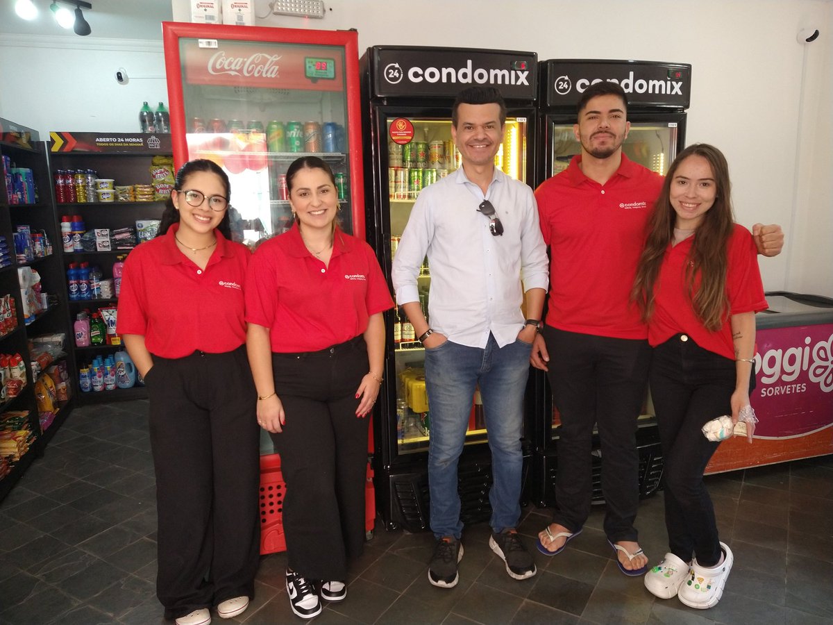 moisesrochaper1's tweet photo. 🎉 Inauguração do Condomix! 🎉

 Grande inauguração aqui no nosso condomínio do Condomix, o novo mini mercado que chega para trazer mais praticidade ao seu dia a dia! #gostei #muito 😎 https://t.co/fA8sHj3qV3