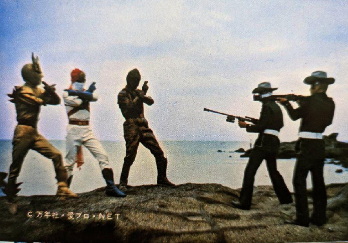 愛の戦士レインボーマン』ダッシュ7・太陽の化身。 原作の川内康範先生