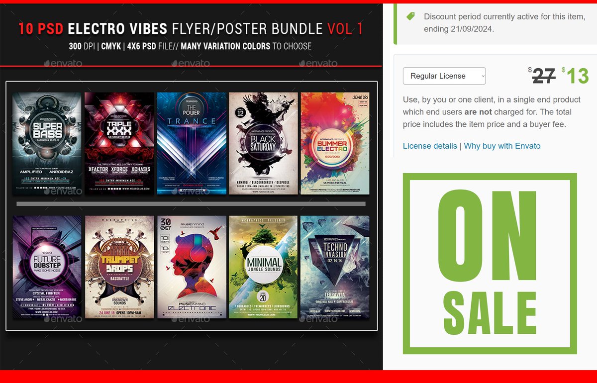 MCGRAPHICS2's tweet image. 10 EDITABLE PHOTOSHOP ELECTRO VIBES TEMPLATE 
@graphicriver ON SALE
&amp;gt;&amp;gt;&amp;gt; graphicriver.net/item/10-psd-el… #Cyberpunk2077 #Metaverse #Flyers #poster #djs #edm #techno #events #MusicNFTs #music #art #SALE #superbass #trance #ELECTRO #dubstep #techno #holi