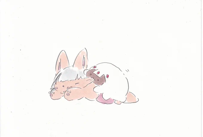 もちもち。#イラスト #メイドインアビス 