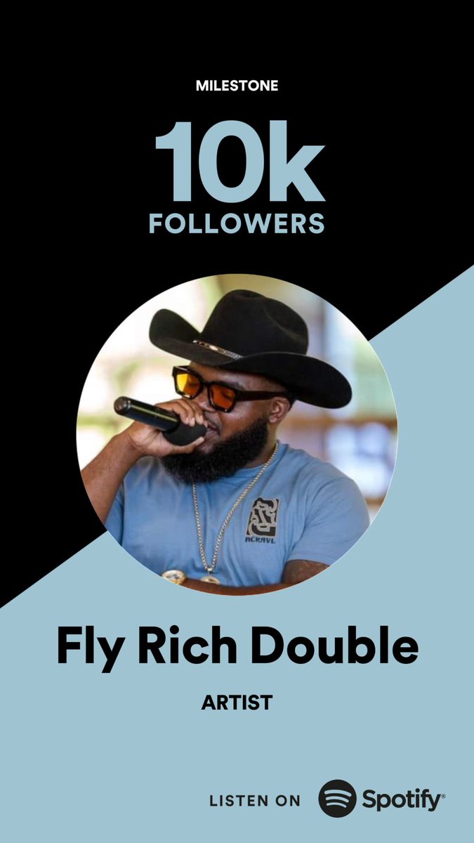 Shoutout to everyone who's following me on Spotify ‼️ if you use Spotify,  follow me so you can stay updated on upcoming releases.  open.spotify.com/artist/1xzANx4…