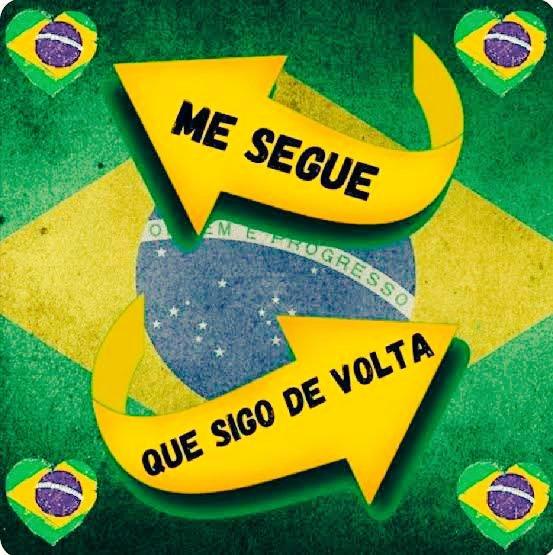 🔰Patriotas com perfis com menos de 10.000 seguidores, comentem esse tweet para que possam ser seguidos e em seguida, sigam de volta. Unidos somos mais fortes!!🔰

♻️Curte e RT para que esse tweet possa alcançar mais contas!!☄️🌲🌲
Bolsonarista!🇧🇷🇧🇷🇧🇷🌎🌏🌍
