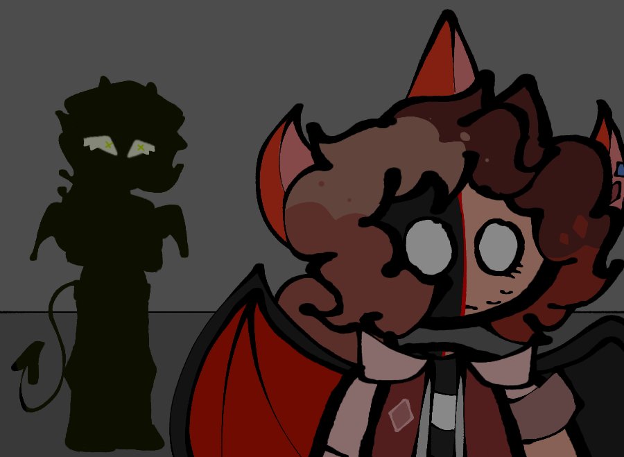 {Someone is here.}