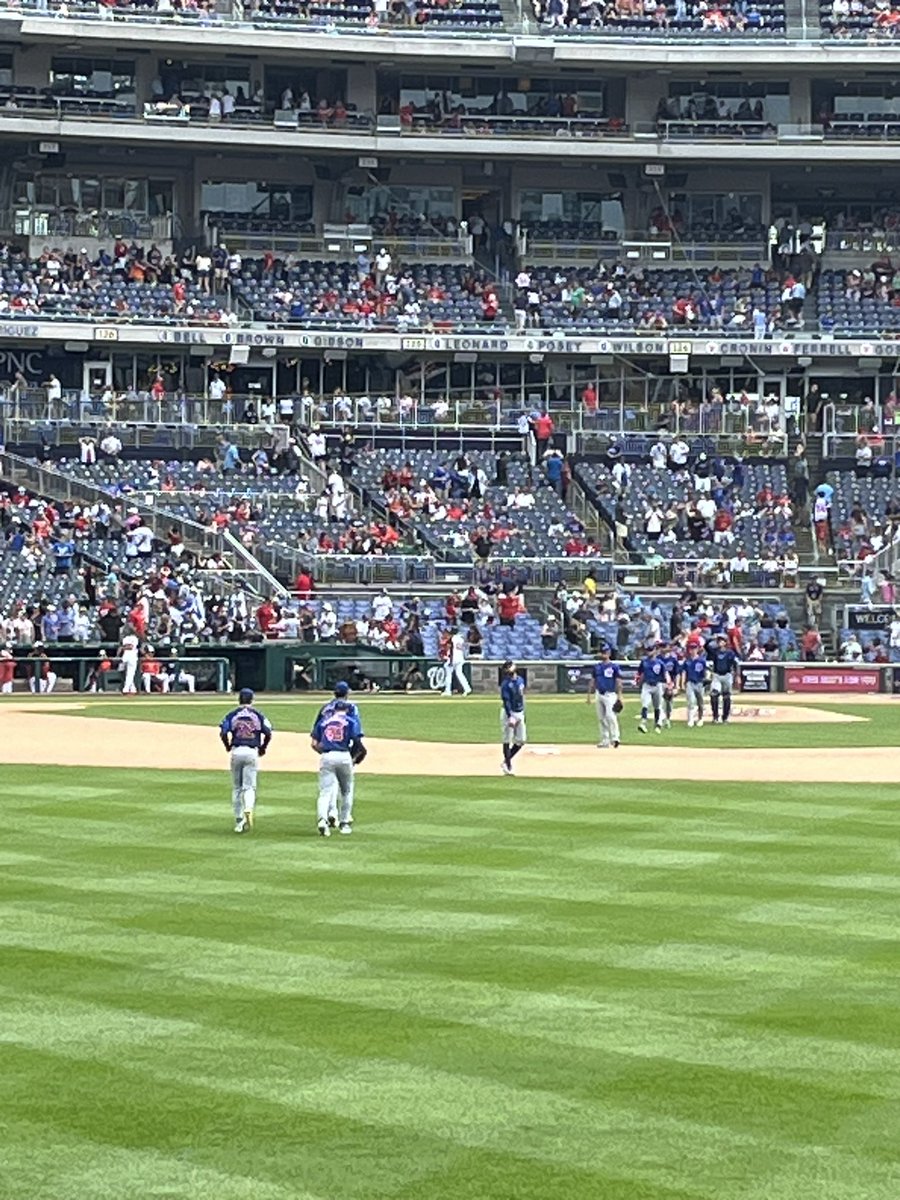 ijk300's tweet image. Got to see my Cubbies spank the Nats today! #GoCubsGo