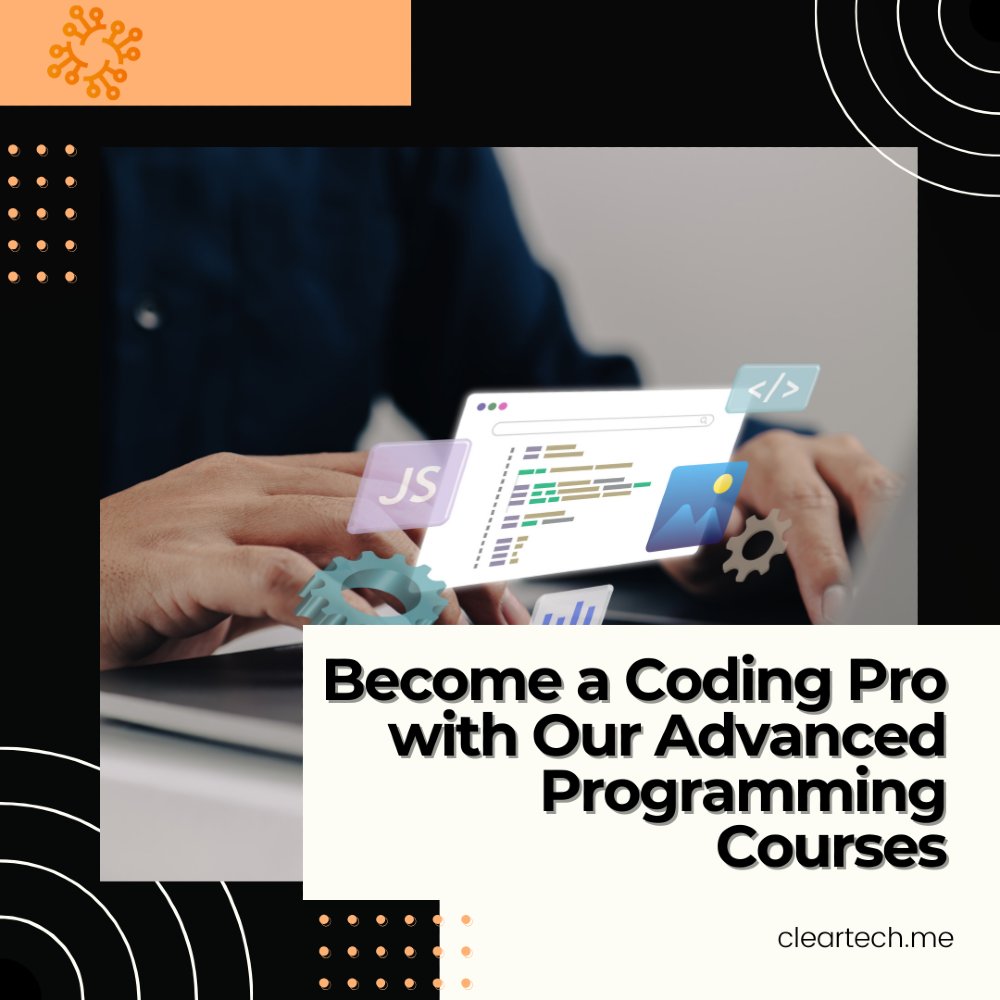 Clear_tech_me's tweet image. 🏆 Ready to become a coding pro?
💥 Join our advanced courses and unlock your full potential! 💻✨
#AdvancedCoding #ProgrammingPro #CodeLikeAPro