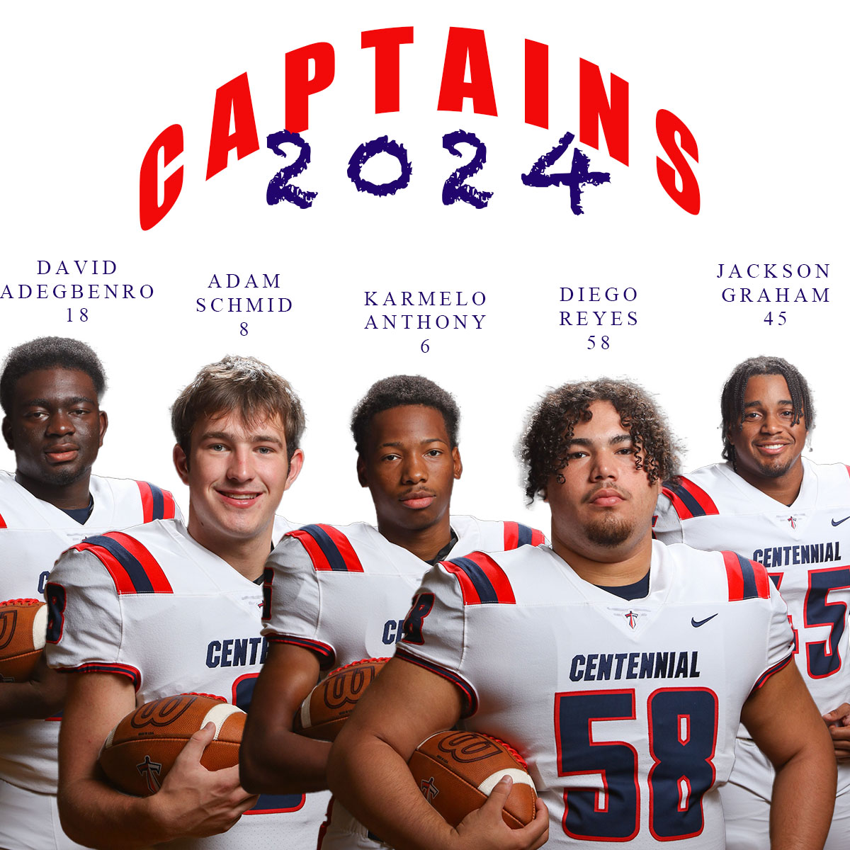 CoachWebb's tweet photo. Congratulations to our 2024 Captains as voted on by their teammates. https://t.co/Q2rEvYSsGn