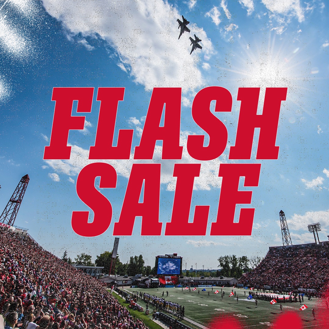 FLASH SALE!

Select tickets for the Labour Day Classic are on sale for only $52 (while supplies last)!

Let's sellout McMahon, Stamps fans!

🎟️: stampeders.com/tickets?utm_so…

#TogetherWeRide | #LDWeekend
