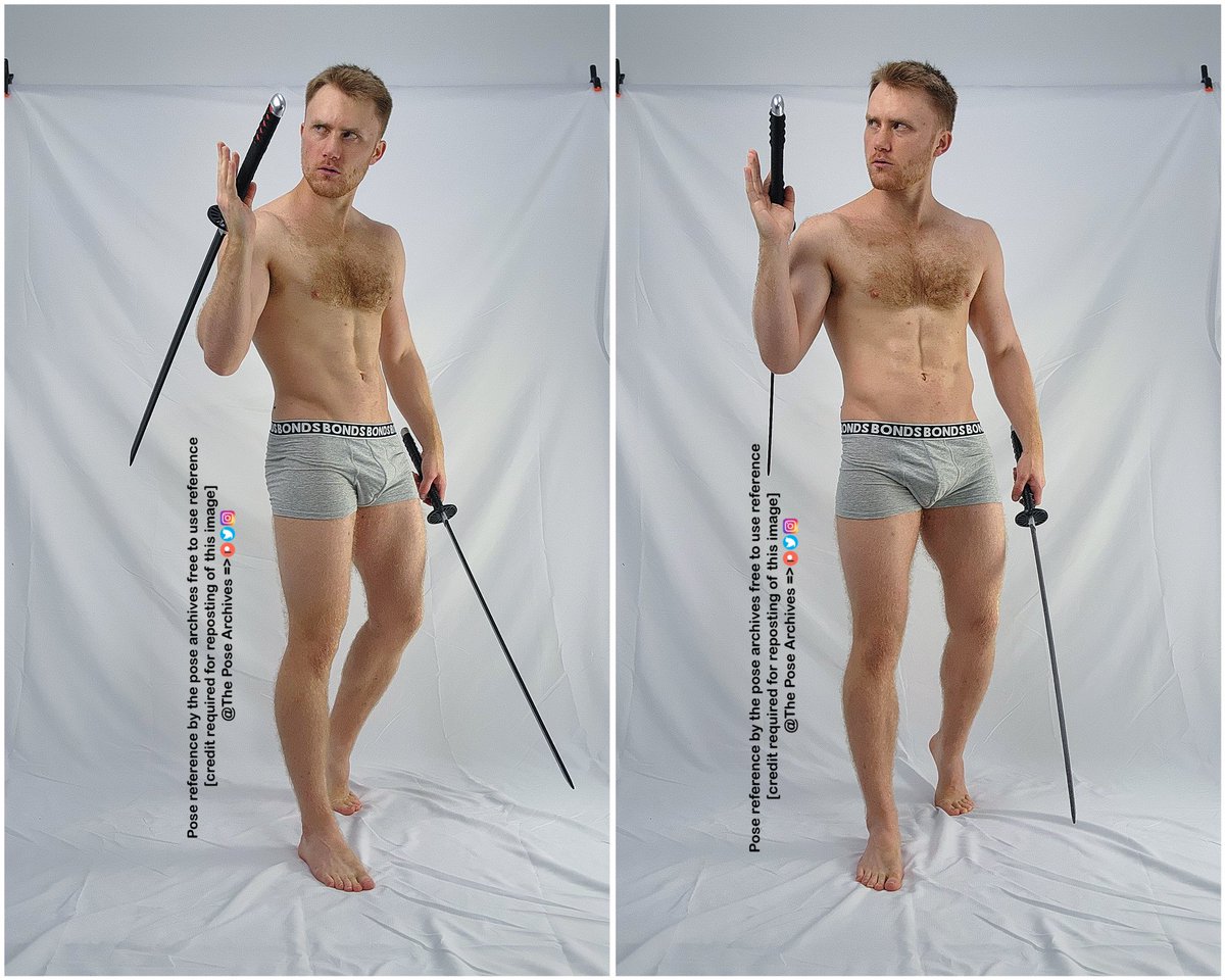 The Pose Archives | Pose Reference ⚔️ tweet media