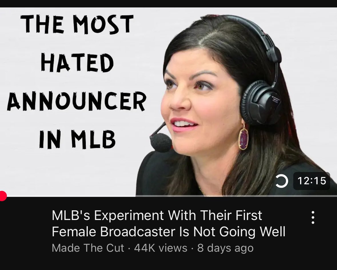 RyanGarciaESM's tweet image. Jenny Cavnar is the primary play-by-play announcer for the Oakland Athletics

Her hiring is not an experiment. This is a terrible title that paints this as some ploy by MLB when Cavnar has done on-camera work at the Major League level since 2007. She was hired on merit.