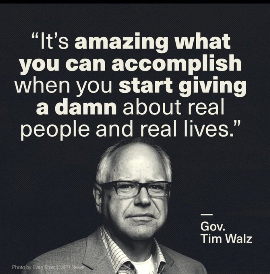 JayeJaybird54's tweet photo. #ProudBlue
This is the type of leader I want. #WalzWithMeToTheBallotBox https://t.co/PSZRD7NnJa
