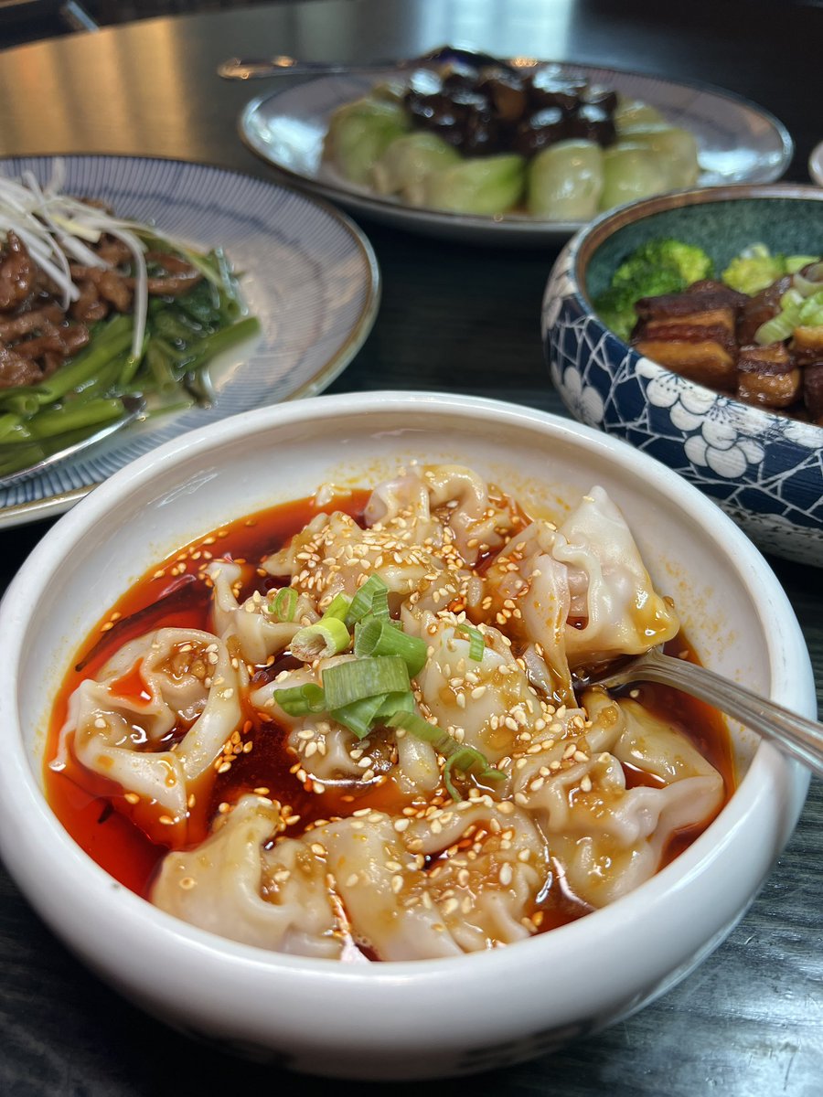 Still magnificent. Red oil wontons <a href="/MalaSichuan/">Mala Sichuan Bistro</a> are a thing of beauty.