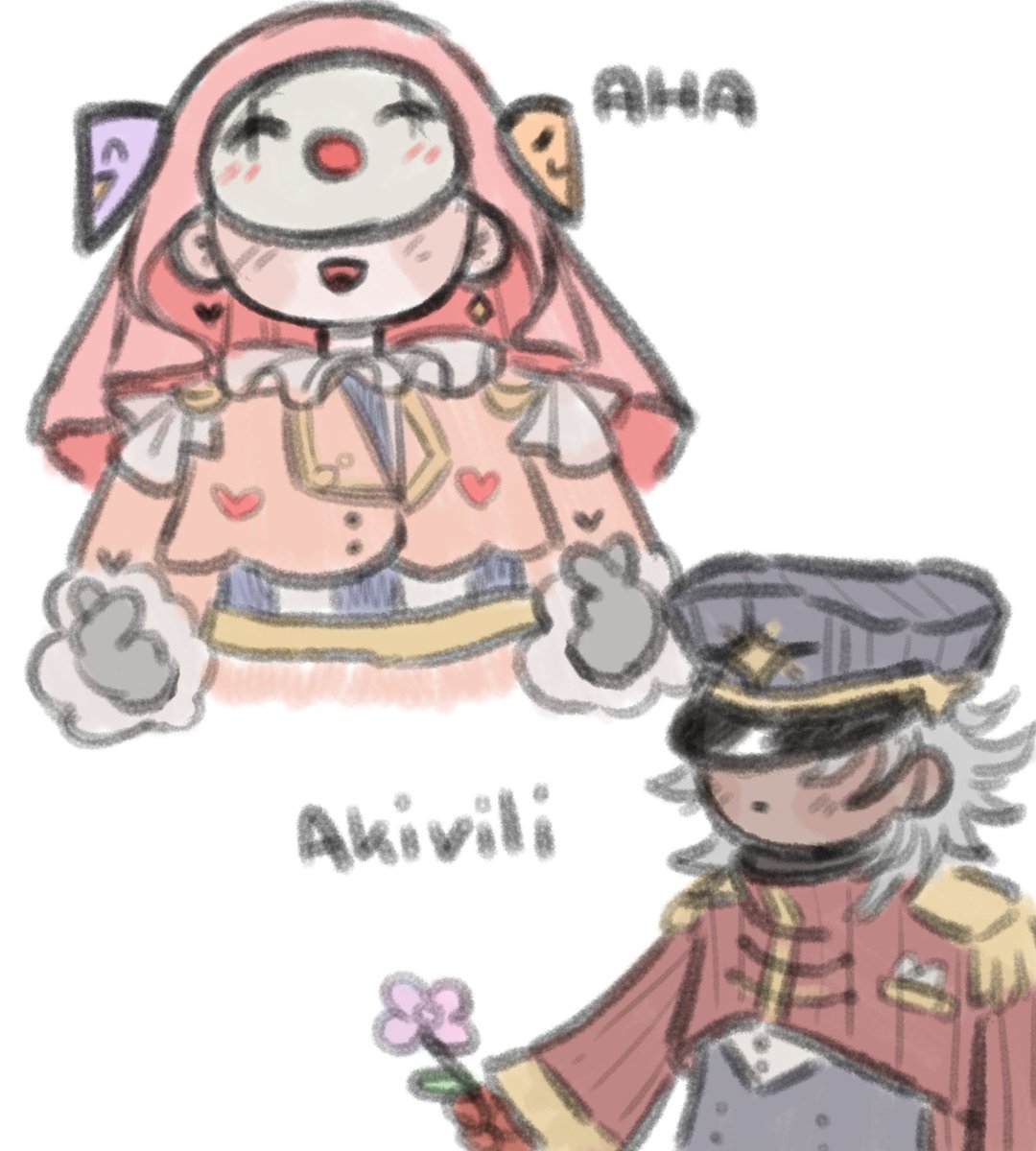 More Aha drawings! I should probably go to sleep now... #Aha #HonkaiStarRail