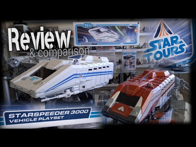 STAR TOURS Starspeeder 3000 Vehicle Playset REVIEW &amp; COMPARISON
👉youtu.be/Jlfj8_frIQo
Is this the greatest Star Wars toy ever? As a #StarWars 3.75 collector, &amp; lifelong fan of <a href="/DisneyParks/">Disney Parks</a> &amp; #Imagineering, then for me, 100% YES! 🥰
#starspeeder3000 #StarTours #d23