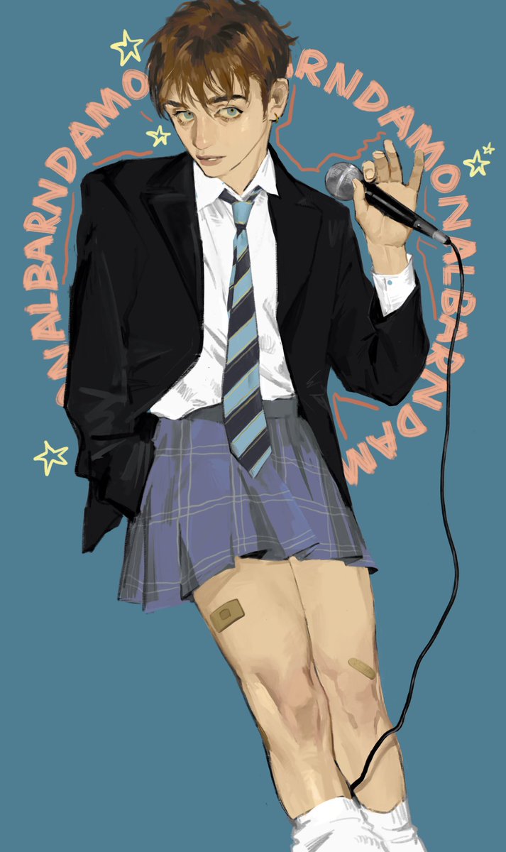 #damonalbarn  试试新画法