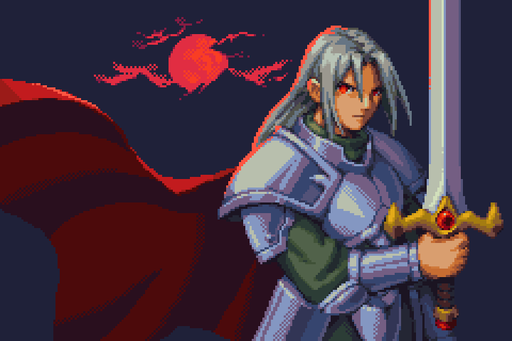 Demons of Asteborg DX artwork #pixelart #ドット絵