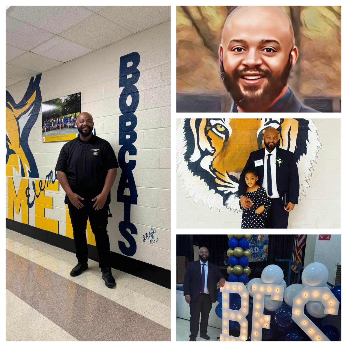 Please join me in congratulating Dr. Jonathan Brooks being nominated a GCS 24-25 Principal of the Year Finalist!!!🎉Go Bobcats!!💙💛🐾
#phenomenalschoolleader
<a href="/BessemerElem/">Bessemer Elementary</a> 
<a href="/DrJonBrooks/">Jon Brooks Ed.D</a> 
<a href="/GCSchoolsNC/">Guilford Co. Schools</a>