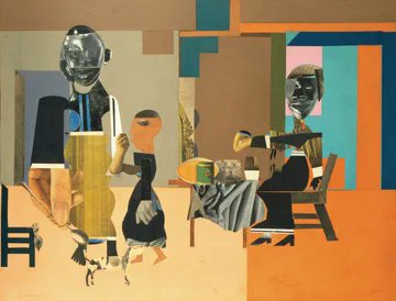 NathanFrancis__'s tweet image. 🎨 #RomareBearden, American painter and author, was #BOTD 2 September 1911. #Art #Painting