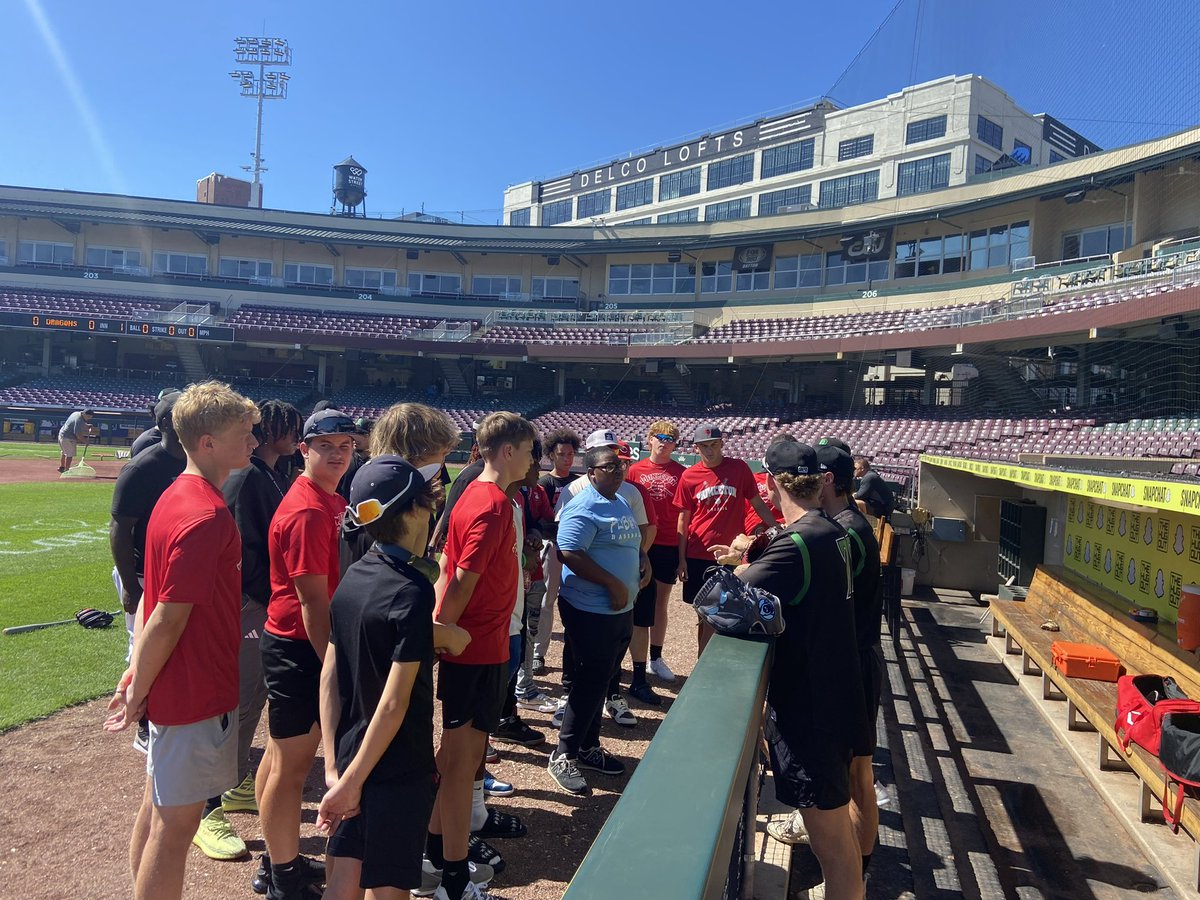 VikeNation_BBGM's tweet photo. Princeton Vikings Baseball Student-Athletes: A Day at the Dayton Dragons 🐉 Ballpark, Building Unity in the Offseason. @DragonsBaseball
@VikeNation @GinoMcGowens23
#VikeNation
#VikesOnTheMove
#VikingDiff
#AAGV
#Vikings⚾2024-25 https://t.co/5EUkYQc3K9