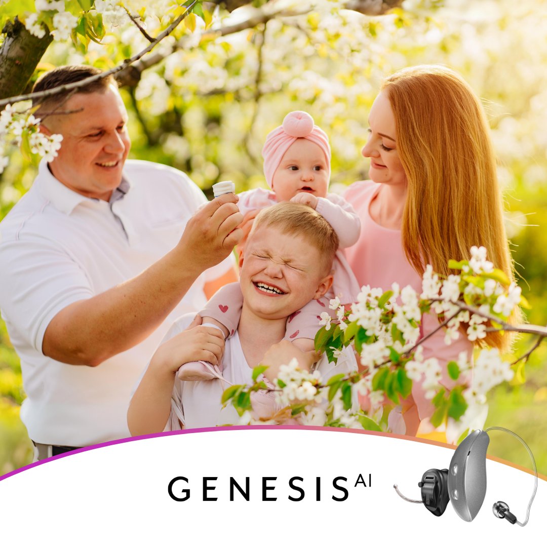 As the world comes back to life in spring, there are lots of great sounds to listen to such as birds chirping. This spring, make sure you take advantage of Starkey's Genesis AI technology to hear the sounds around you. Find a hearing care provider: ow.ly/4a0V50T8hYL