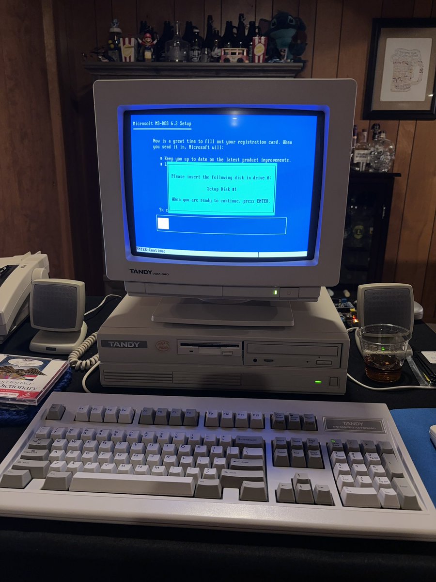 It’s upgrade time!  MS-DOS 6.2, here we come!
