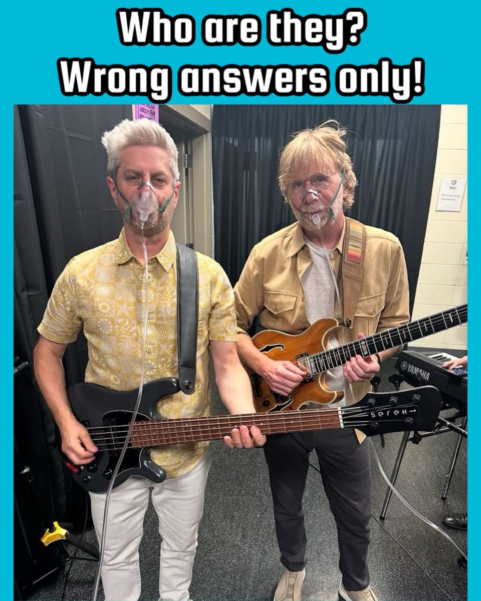 musicplayedband's tweet photo. Who are they? Wrong answers only!

👇👇👇👇 https://t.co/Ohlew5A5yA