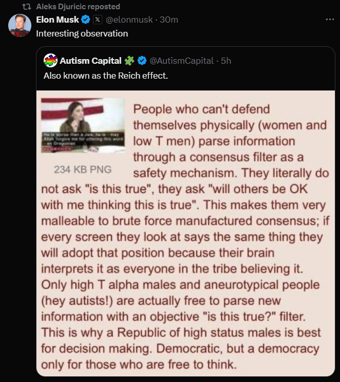 FromKulak's tweet image. Love how Elon is now just speedrunning normies on 2 decades of 4Chan&apos;s sociological studies.