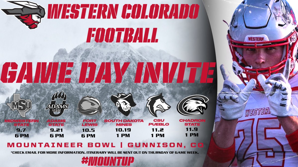 Clay Dillashaw (@dillashawclay) on Twitter photo Thank you to <a href="/MountaineerFB/">Western Colorado Football</a> for the game day invite!!!π€π€
<a href="/JGonzo_24/">John Gonzales</a> <a href="/_basicfootball/">Basic Wolves Football</a> <a href="/lvsunsports/">Las Vegas Sun Sports</a> <a href="/702HSFB/">702 HSFB</a> <a href="/PrepRedzoneNV/">Prep Redzone Nevada</a> Thank you to <a href="/MountaineerFB/">Western Colorado Football</a> for the game day invite!!!π€π€
<a href="/JGonzo_24/">John Gonzales</a> <a href="/_basicfootball/">Basic Wolves Football</a> <a href="/lvsunsports/">Las Vegas Sun Sports</a> <a href="/702HSFB/">702 HSFB</a> <a href="/PrepRedzoneNV/">Prep Redzone Nevada</a>