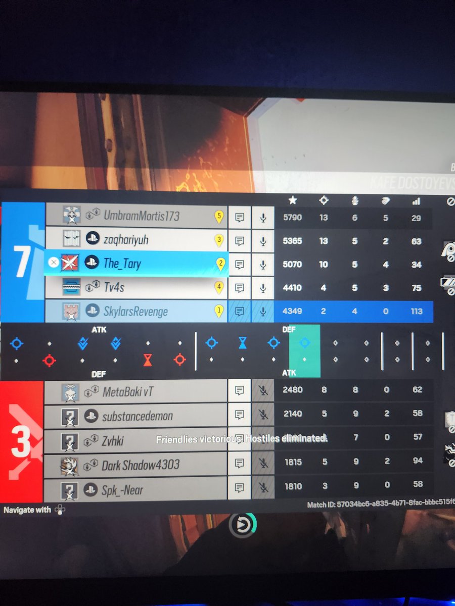 AOR_R6's tweet photo. Our main team had a successful warmup in VS AI https://t.co/xHTpom5Hia