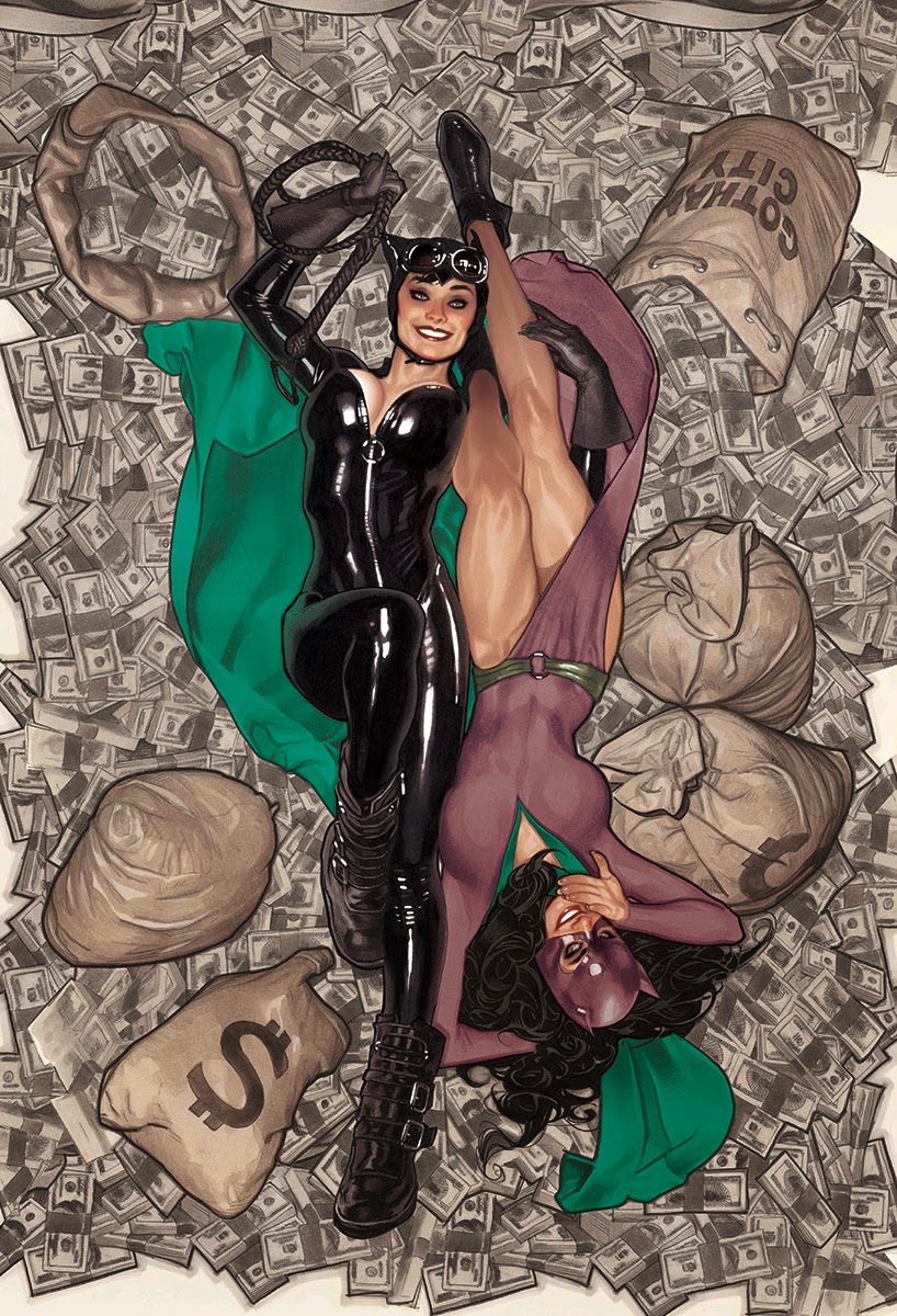 Gotham Gazette's front cover, what a surprise.

Learn about the heroic redemption of the newly rehabilitated Catwoman, and the rising philanthropy of socialite Selina Kyle!

#SeductiveSunday