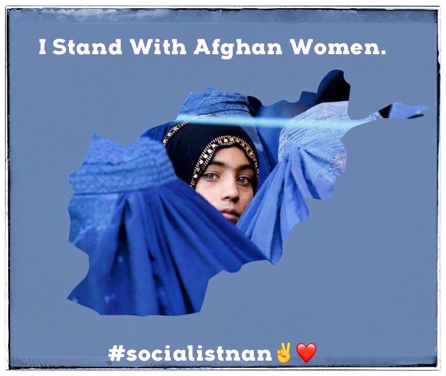 Free Afghan Women 🇦🇫 

Afghan women &amp; girls are banned from education— banned from speaking in public— banned from working &amp; —don’t have access to basic rights in Afghanistan.

If you as human being stand for women rights share your voice and support Afghan women in this matter.
