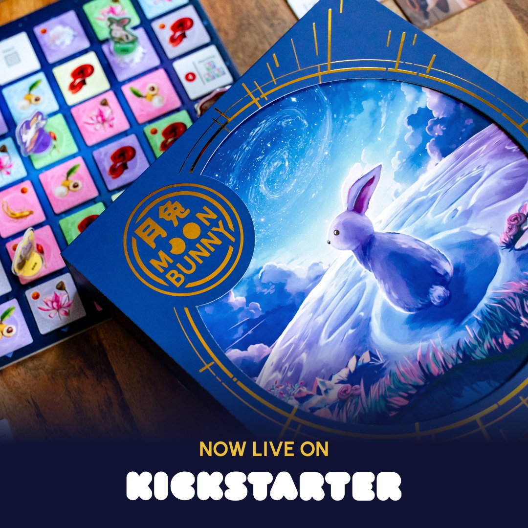 Bunny alert! 🌕🐰 Moon Bunny is live on Kickstarter!

Hop on and back now: kickstarter.com/projects/hotba…