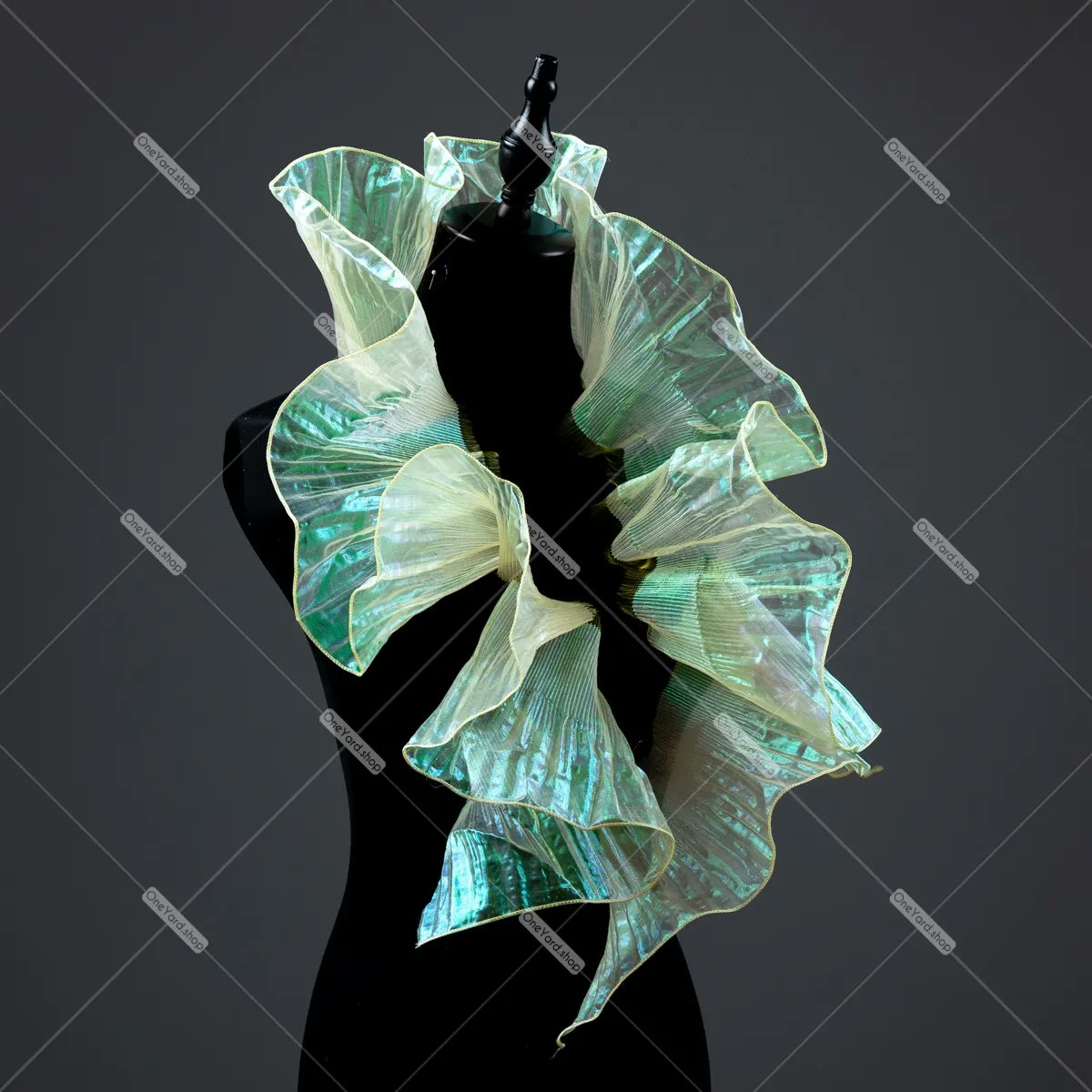 oneyard_fabric's tweet image. Iridescent daffodil shirred organza trim for cascading ruffled and tiered dresses. Pleated sheer daffodil gauze material for feminine dresses, decorations, and flower petals.
#fabric #organza #ruffled #trim #iridescent #material #decoration #OneYard
t.ly/JUmTz