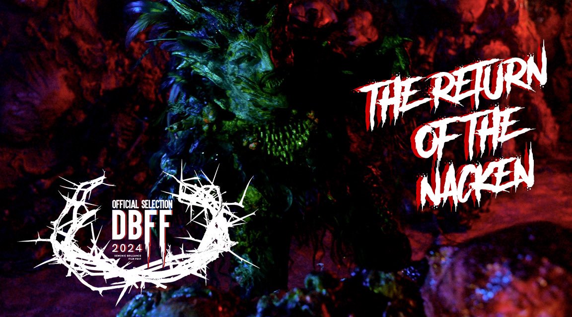 DDCP_SF's tweet image. The Return of the Nacken is going to Canada! We are happy to announce that the film was selected to be included in this year’s Demonic Brilliance Film Festival!😈 🇨🇦 ❤️ 🩸 Festival takes place in Fredericton, New Brunswick, Canada and runs October 3rd-5th—more details soon!
