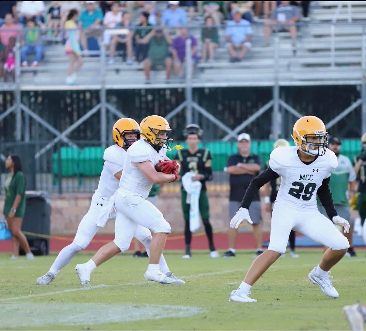 First INT of the season followed by a Tackle for loss. Battled a small nagging injury. Bye week upcoming!
<a href="/CoachTillman/">Willie Jamel Tillman</a> 
<a href="/CoachKnoxMCC/">Knox Robinson</a> 
<a href="/SpaceCoastO/">Jamie (Coach O) Ostrander</a> 
<a href="/ballcoachbobby/">Coach Bobby</a> 
<a href="/BroganMcNab2026/">Brogan McNab 3 ⭐️ ATH</a> 
<a href="/nflores_671/">Noah Flores</a> 
<a href="/noah_ostrander/">Noah Ostrander</a> 
<a href="/Willstewart_25/">Will Stewart 4.5⭐️</a> 
<a href="/HarlanP3at/">Harlan Peat</a> 
<a href="/321_ezraengle/">Ezra Engle</a> 
<a href="/ramel_hrndz/">Ramel Hernandez</a>