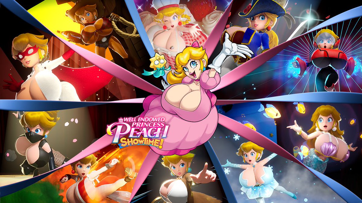 Dytser8008's tweet photo. After months of work! I am happy to announce that the Well Endowed #PrincessPeach Showtime mod is now released! 
I'm extremely proud of the work i have done for this project! 
And of the work contributed by friends in our well  rounded community!

#PrincessPeachShowTime https://t.co/hkFhN2Lpdc