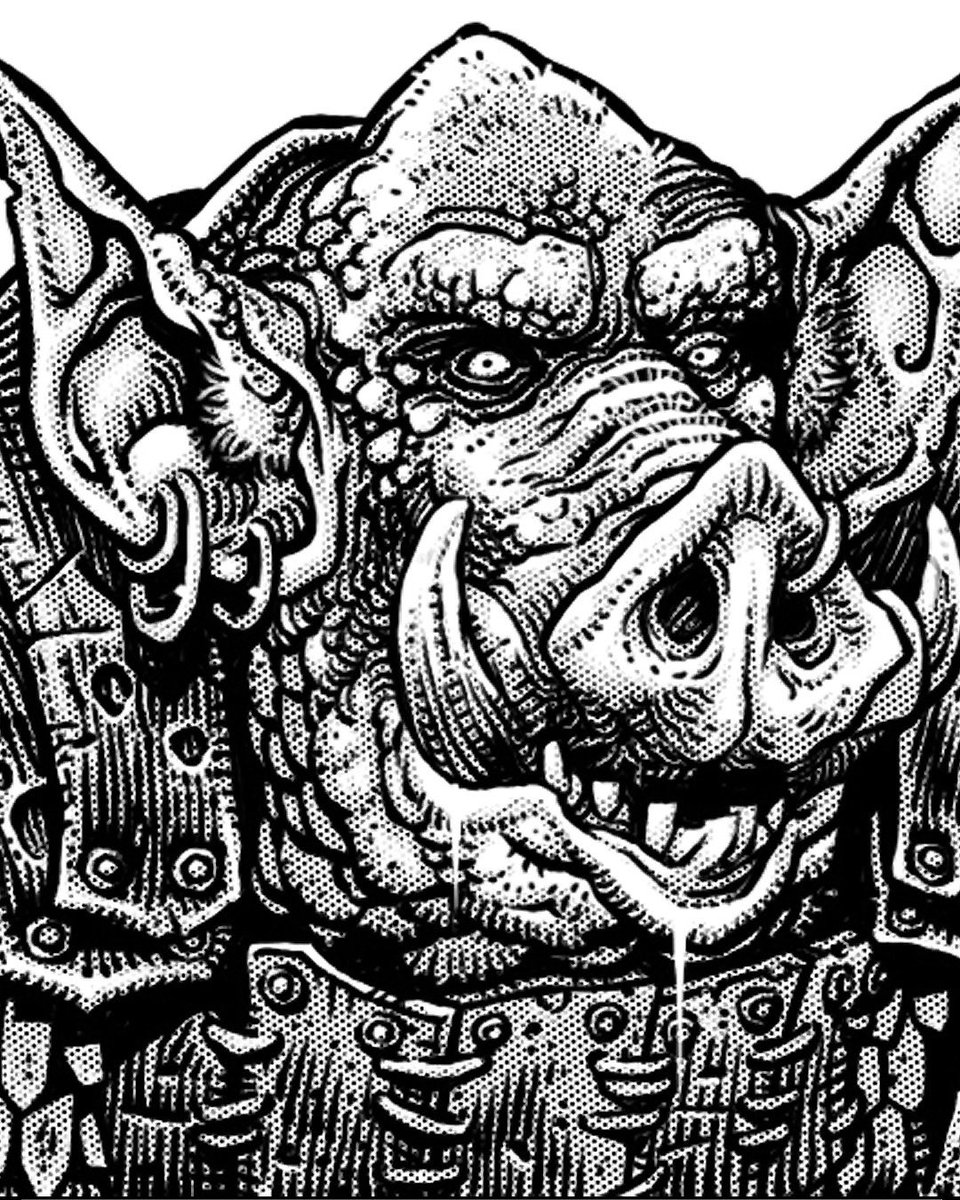 Kennon9's tweet image. Working on a cover for a new book. Kickstarter coming soon.
#pigfacedorc #oneoffive #details #ink #art #rpgart #orc #goblin #dungeonsanddragons #wip #adventure #erewego