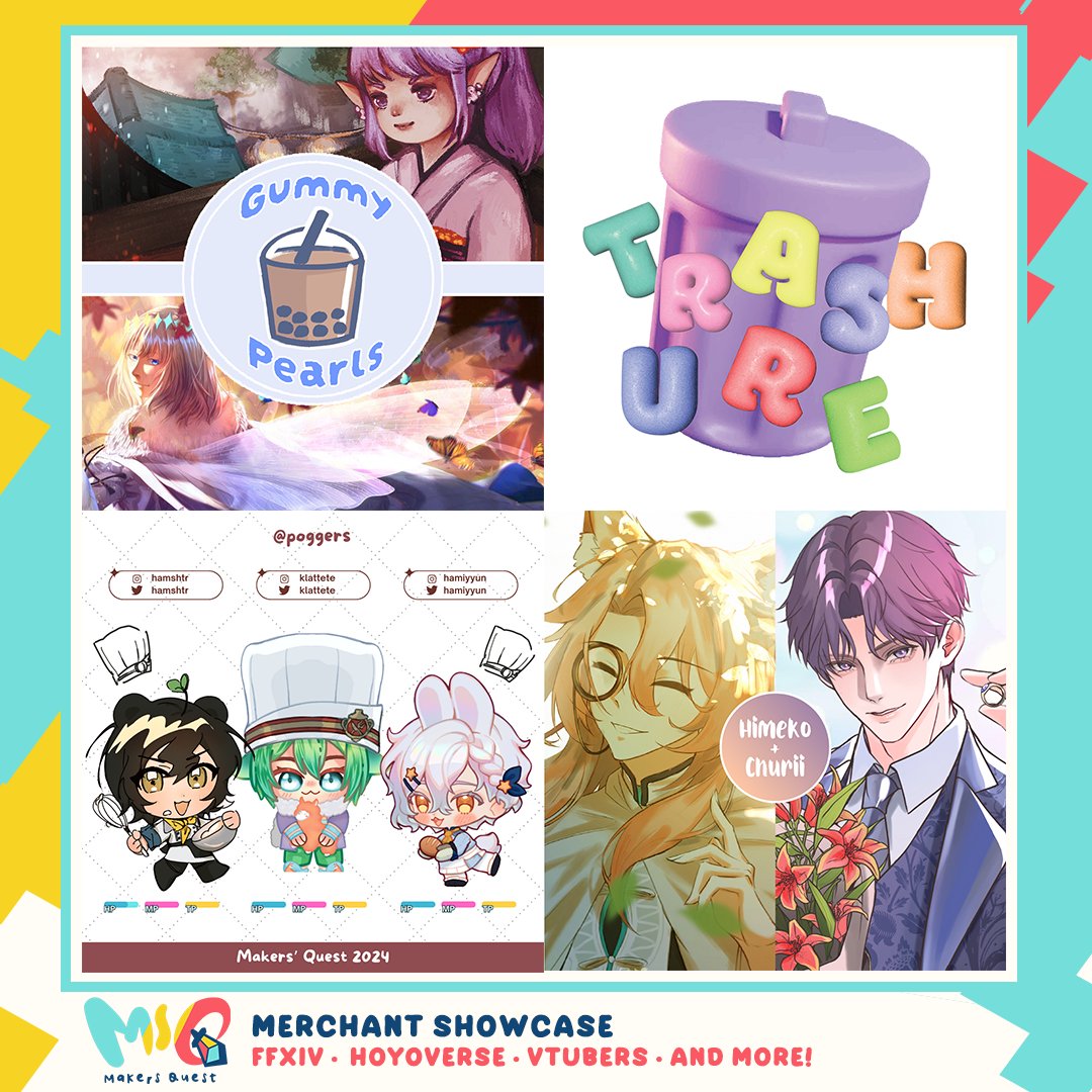 ✨Drop by to discover a diverse collection of unique merchandise celebrating your favorite games!✨

#msqsg2024 #makersquestsg
14 Sept 2024 10am - 7pm
Suntec L3 Concourse
Free Admission