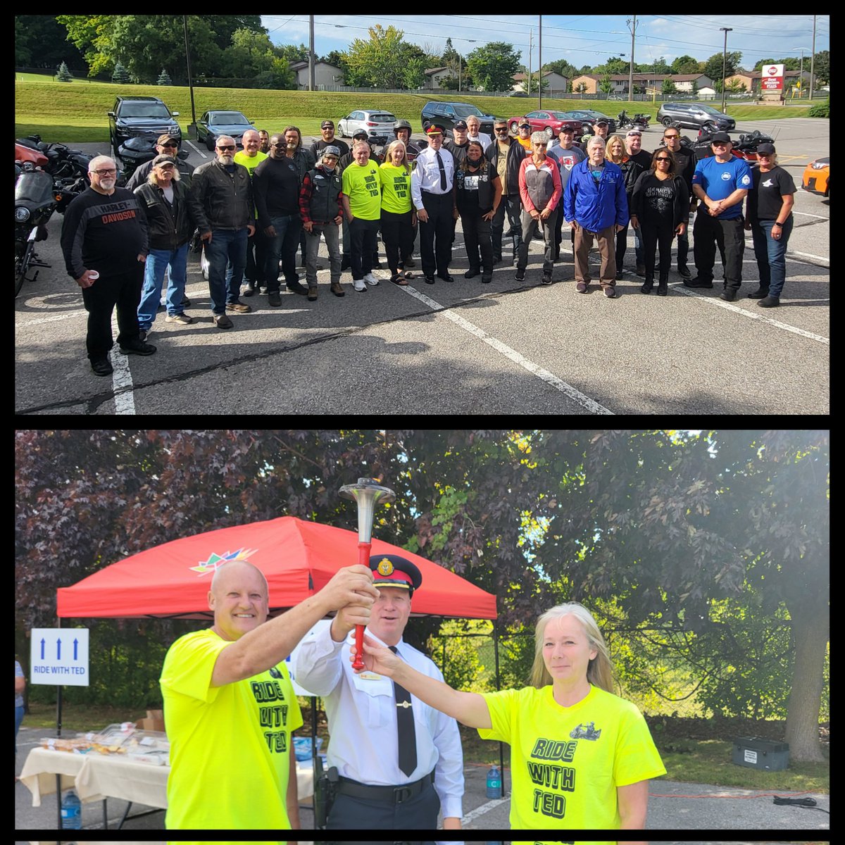 Today marked the 2nd annual ride for Ted motorcycle ride - a Law Enforcement Torch Run Event in support of <a href="/SpecialOlympics/">Special Olympics</a> Ontario, and what a great day to support a great cause.  Of course, any day riding a motorcycle is a good day. 

Thanks to all the participants who joined