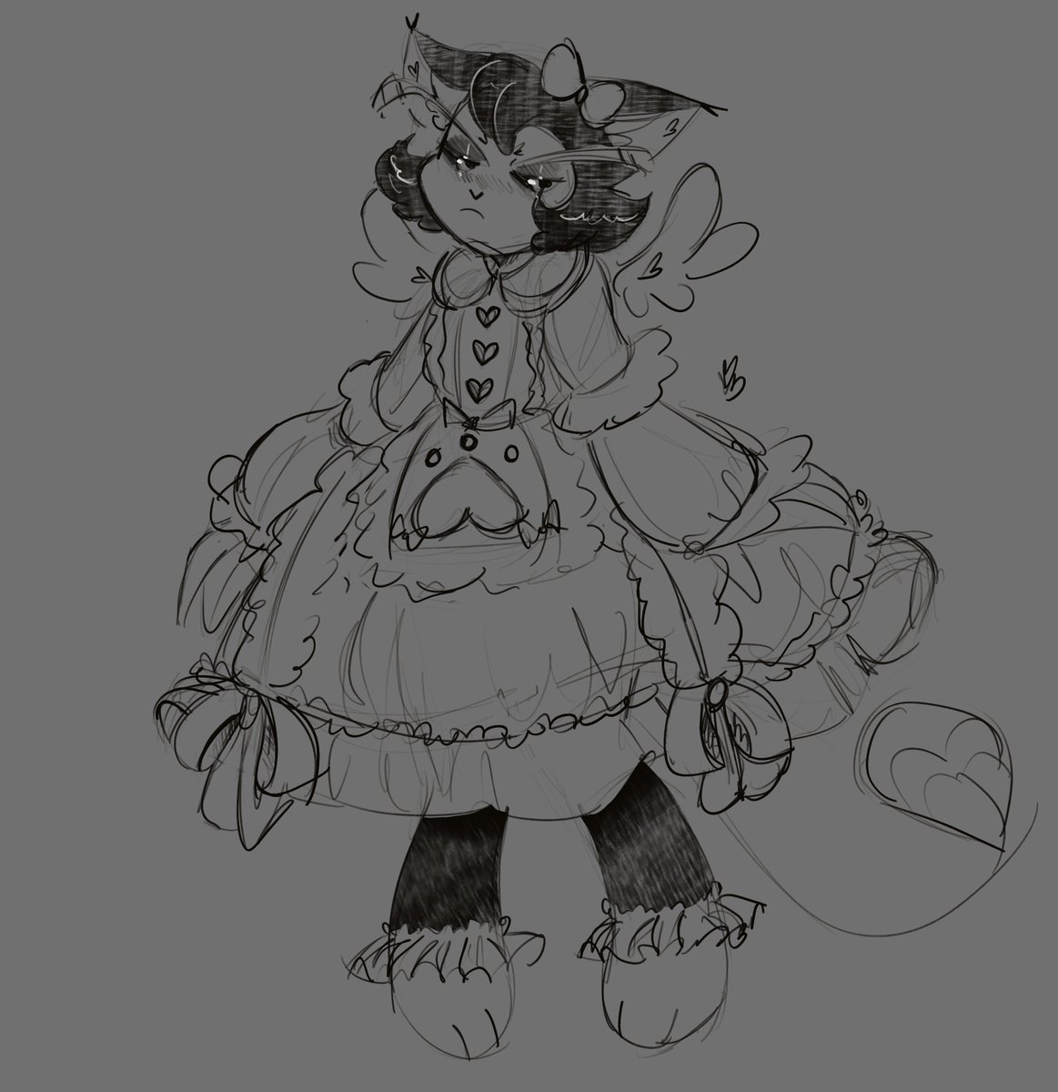 Just wanted him in the loli dress
#husk
he probably isn’t even pregnant