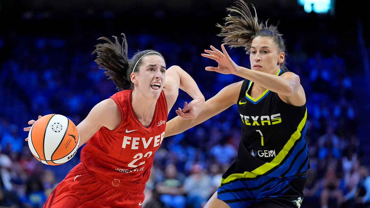 S_wayne1's tweet photo. Caitlin Clark topples Fever franchise record, Indiana crosses .500 mark with win https://t.co/DGrJAiOlJf https://t.co/pNfWGst1P6