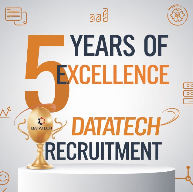 DatatechR's tweet image. 🎉 𝗖𝗲𝗹𝗲𝗯𝗿𝗮𝘁𝗶𝗻𝗴 𝟱 𝗬𝗲𝗮𝗿𝘀 𝗼𝗳 𝗗𝗮𝘁𝗮𝗧𝗲𝗰𝗵 𝗥𝗲𝗰𝗿𝘂𝗶𝘁𝗺𝗲𝗻𝘁! 🎉
Here’s to many more years of successful partnerships and exciting opportunities ahead! 🥂
#anniversary #thankyou #recruitmentsuccess