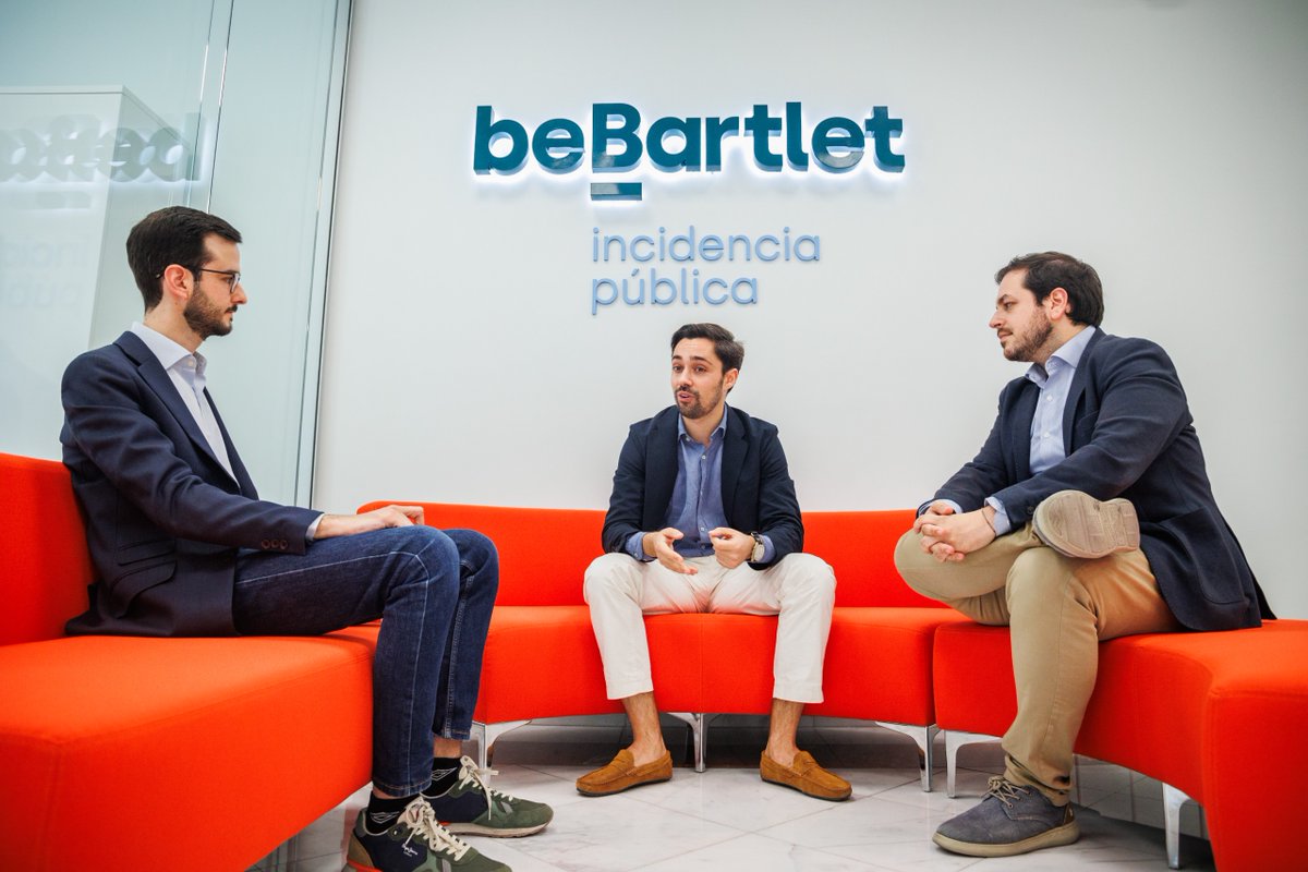 Tras Madrid y Barcelona, en <a href="/be_Bartlet/">beBartlet</a> iniciamos una nueva etapa también en Bruselas 🇪🇺.

🙌 ¡Bienvenido, <a href="/JorgeVinuelas/">Jorge Viñuelas</a>!