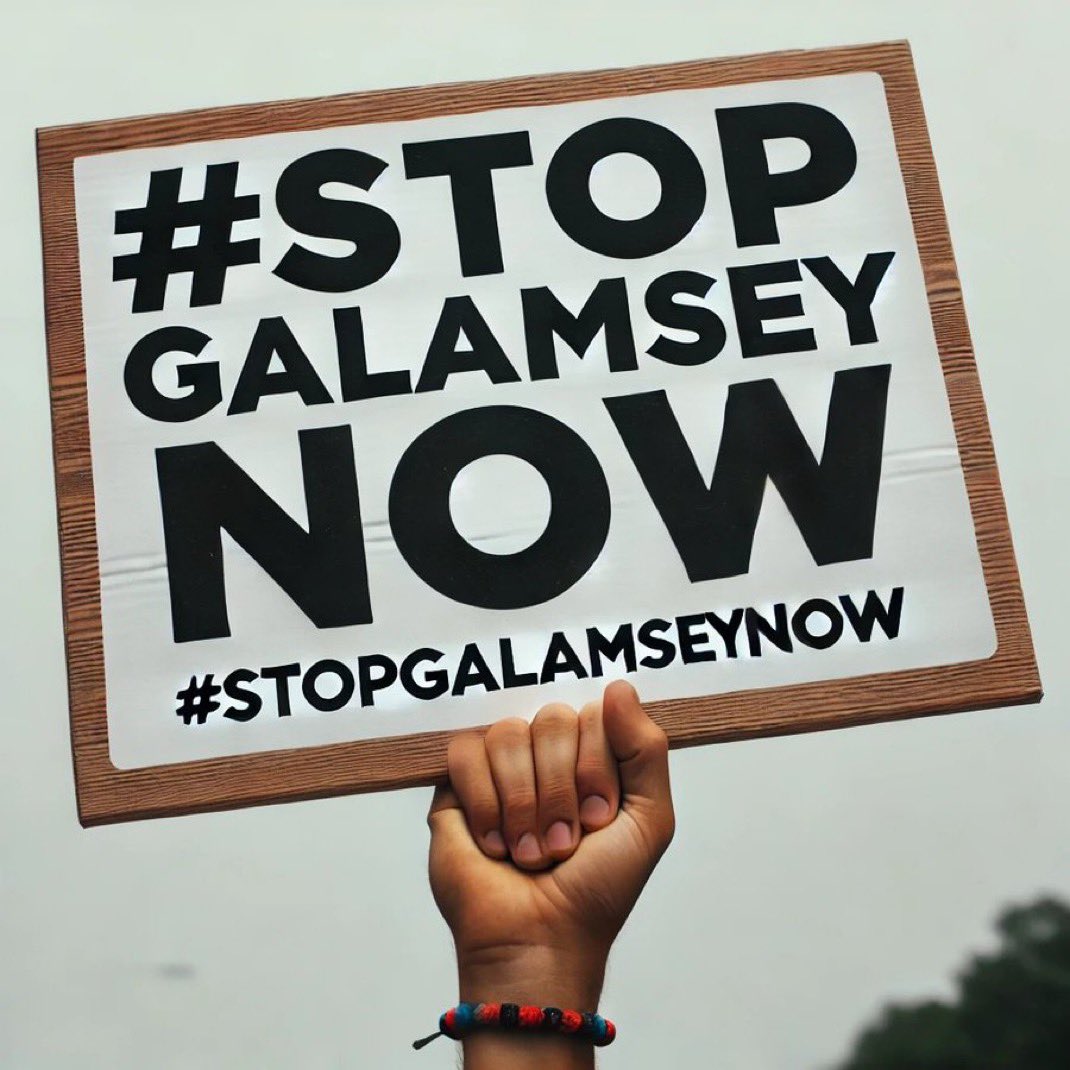 Let's all stand against galamsey operations in Ghana #stopgalamseynow