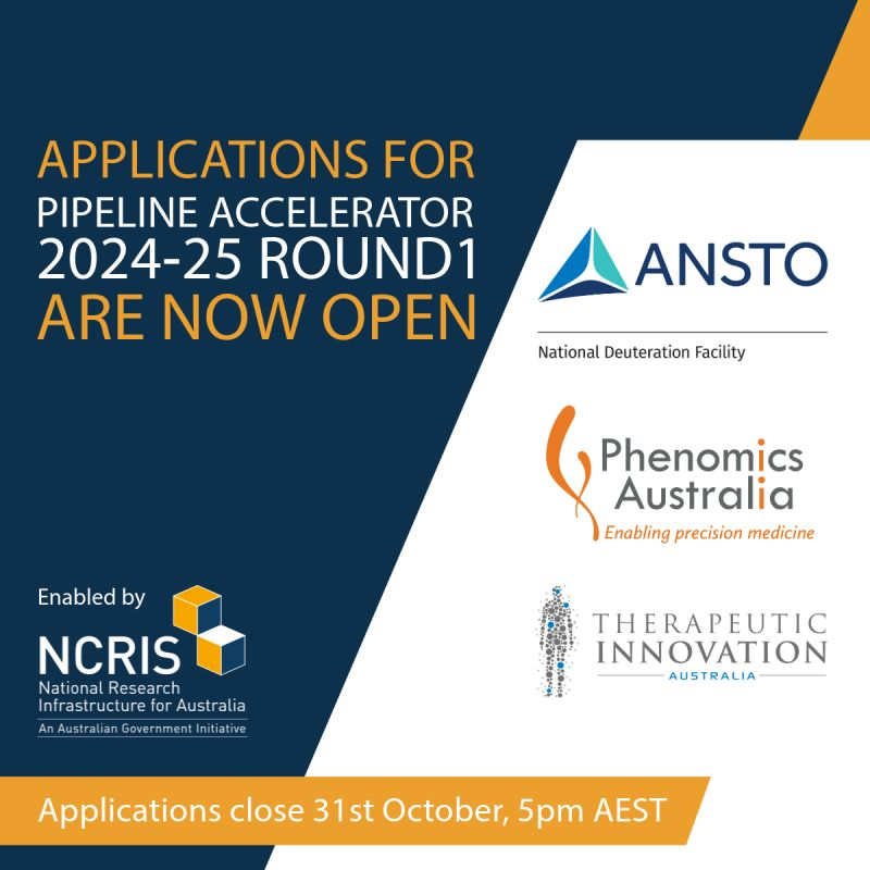 BASE mRNA Facility (@basemrna) on Twitter photo Therapeutic Innovation Australia's Pipeline Accelerator 2024-25 Round 1 Voucher is now open! This is a great opportunity to have #mRNA and #LNP produced at BASE Facility.
Contact base@uq.edu.au to discuss your project needs! Therapeutic Innovation Australia's Pipeline Accelerator 2024-25 Round 1 Voucher is now open! This is a great opportunity to have #mRNA and #LNP produced at BASE Facility.
Contact base@uq.edu.au to discuss your project needs!