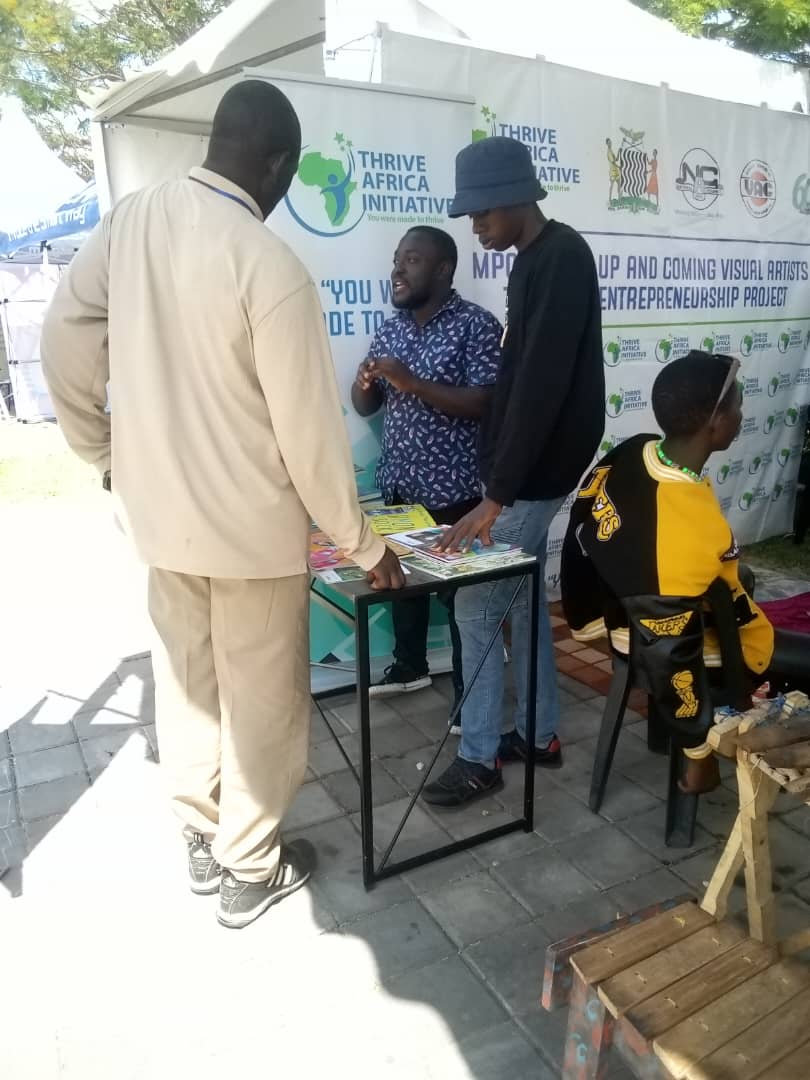📷 We had an amazing time exhibiting at the 2024 National Arts Festival! 
Our Kaunda Square stand was buzzing with creativity, and we loved sharing our work at Thrive Africa Initiative. 📷
#NationalArtsFestival2024 #ThriveAfricaInitiative #ZambiaArts