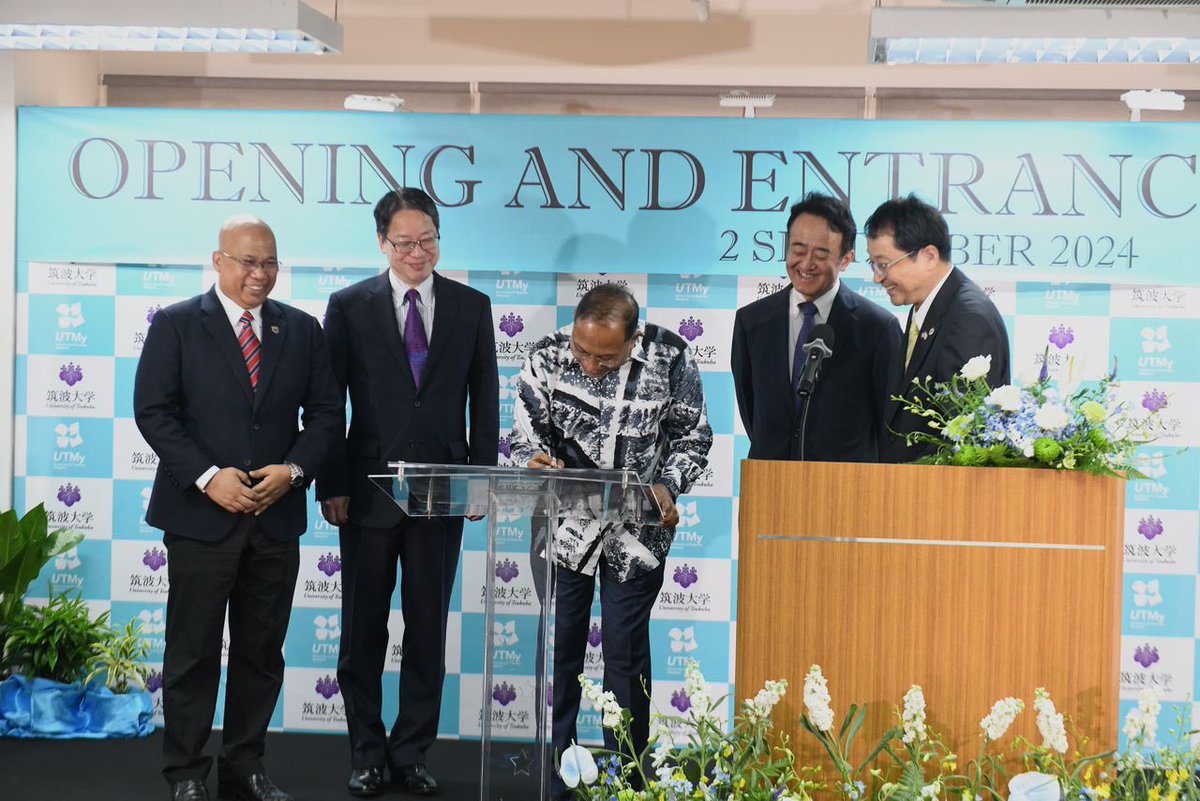 MOHEOfficial's tweet photo. JEPUN PILIH MALAYSIA TUBUH KAMPUS CAWANGAN PERTAMA UNIVERSITI TSUKUBA

Baca lanjut di : https://t.co/Q2unezDznT

@ZambryOfficial @MustaphaSakmud_ @DrZainiUjang 

#MalaysiaMADANI https://t.co/zo91bu3A5C