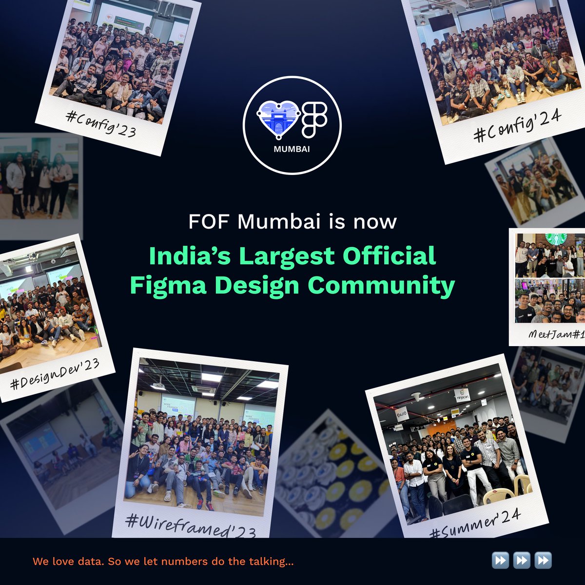 fof_mumbai's tweet image. When we embarked on this journey last year, we had a vision - a vision to put Mumbai on the design map of India. We knew it wouldn’t be easy, but we believed that by creating a close-knit design community, one where every member feels supported and valued, we could make it happen