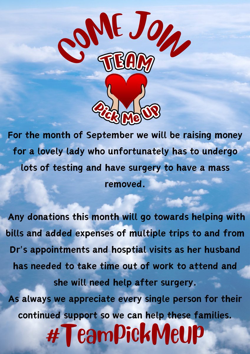 Our September Pick Me Up! 
Thank you to <a href="/RageInducedComa/">Sir Randolphias</a> for already donating and <a href="/ZoodleMyNoodle1/">ZoodleMyNoodle</a> for always supporting us ❤️ 

#TeamPickMeUp 
#nonprofit 
<a href="/Selfless_Gaming/">Selfless_Gaming</a>