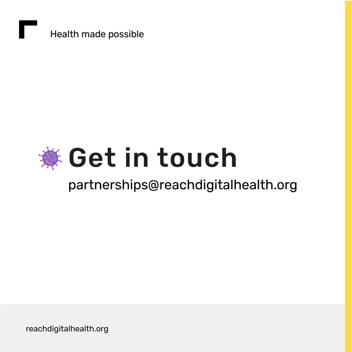 Our solutions also help:

✅ Improve knowledge about Mpox 
✅ Improve risk communication 
✅ Address fear &amp; stigma 
✅ Change relevant behaviours
Let's fight #Mpox together! #ReachHealth